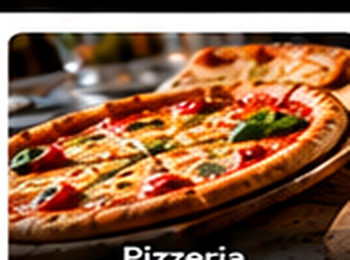 Fresh restaurant pizza