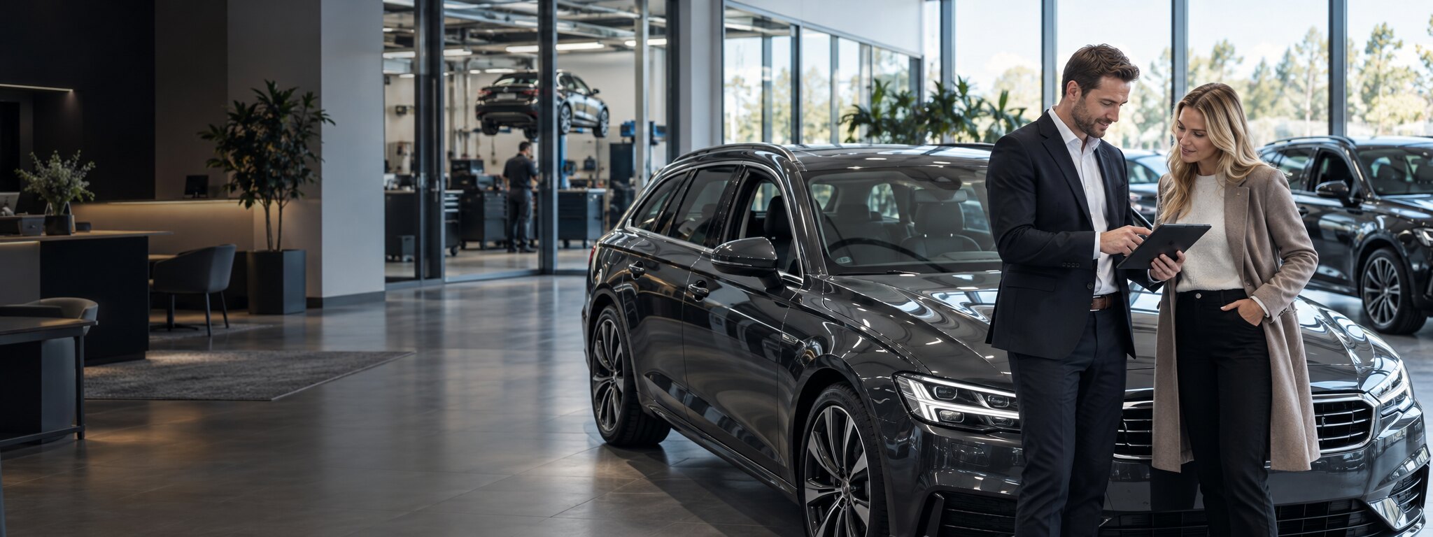 Ordrivo Prime Cars i en verklig företagsmiljö